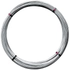 SATI - Conduttore tondo in acciaio zincato a caldo diametro 8 mm sezione 50 mmq barra lunghezza 4 mt