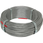SATI - Fune metallica per posa con tesata e supporto diametro 8 mm matassa 100 mt