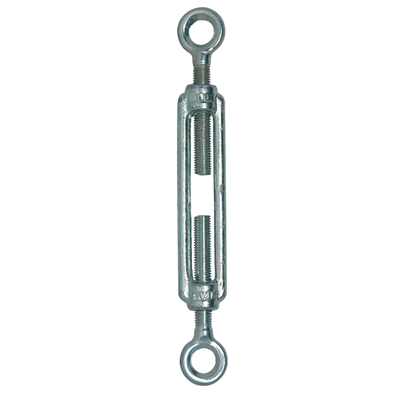 SATI - Tenditore in acciaio zincato filetto M10 diametro occhiolo 14 mm carico di esercizio 650 Kg