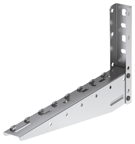 SATI - Mensola rivettata per passerella a filo base 500 mm ZC 61643500