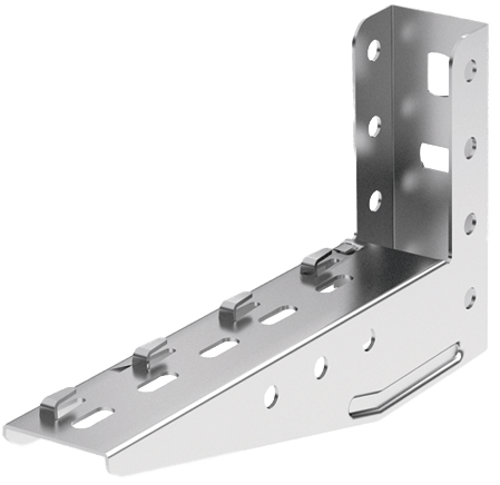 SATI - Mensola stampata per passerella a filo base 200 mm spessore 15/10 IX 61673200