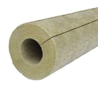 SATI - Coppella in lana minerale per tubo diametro 1 pollice lunghezza 350 mm