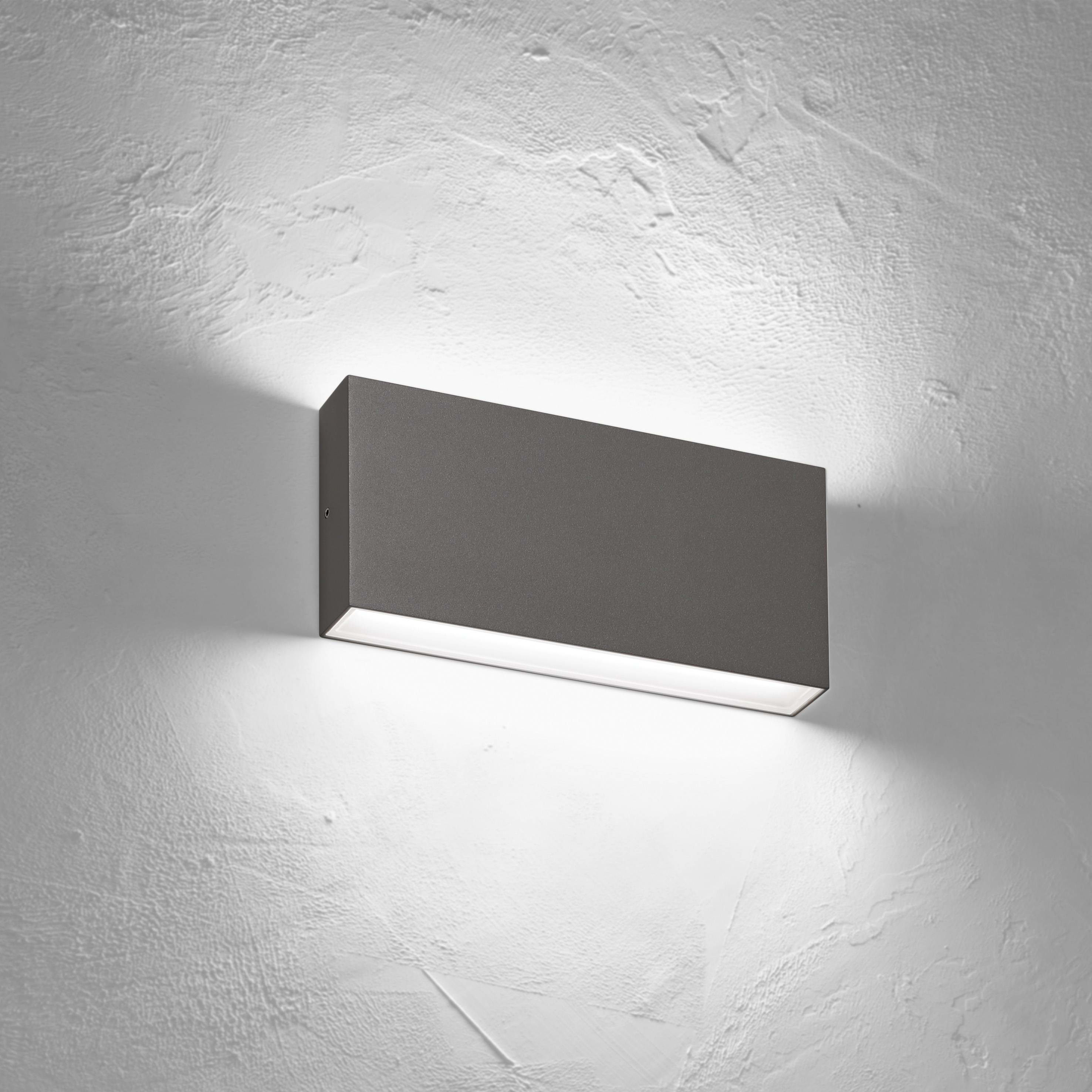 NOBILE ITALIA - APPLIQUE BIEM 2X14W 3K CRI>90 IP67 GR