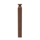 NOBILE ITALIA - BOLLARD Q.H90 14W 2.7K-3K-4K IP65 BR