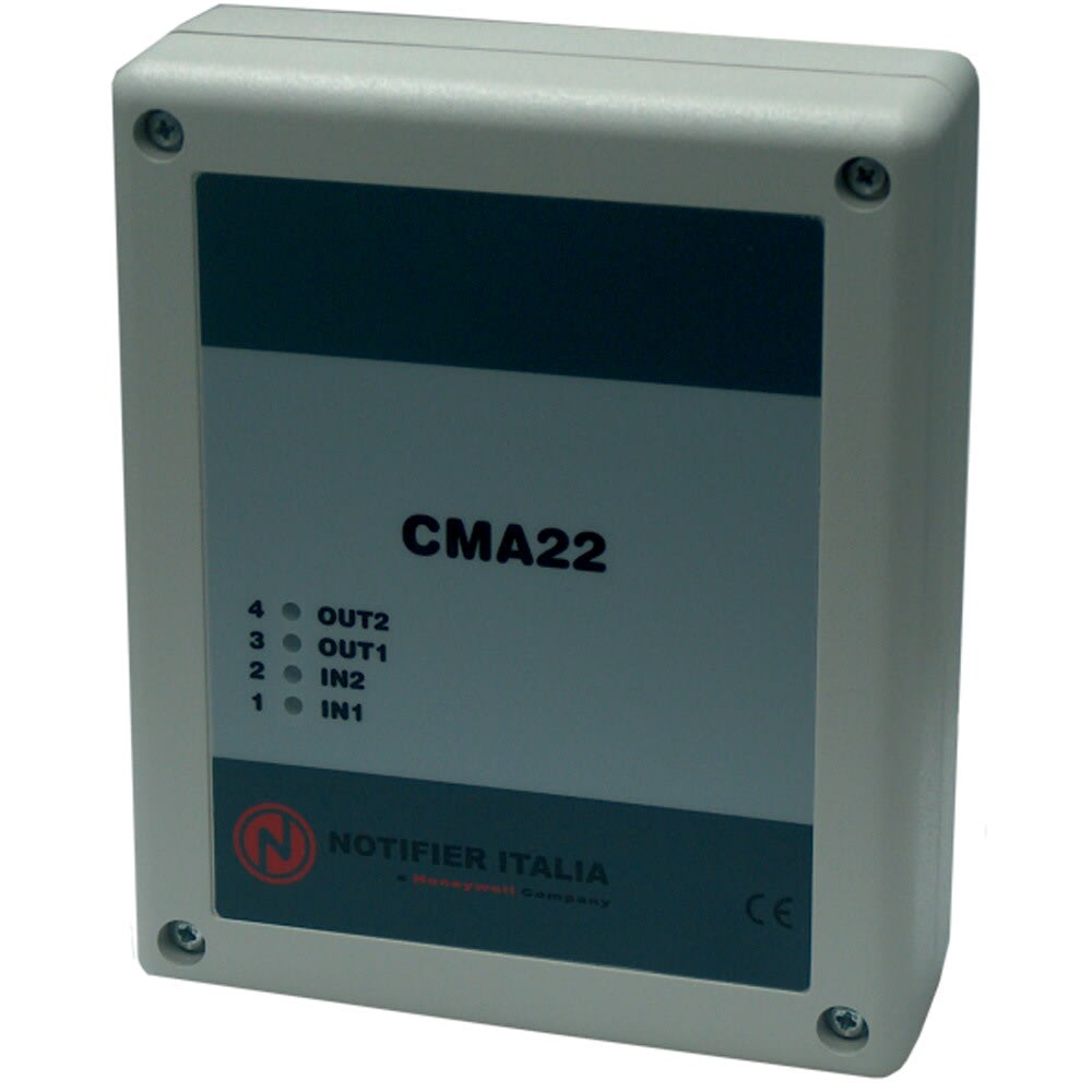 NOTIFIER - MOD INTERF 2 INGRESSI 2 USCITE CMA22