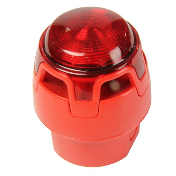 NOTIFIER - SIRENA/LAMP CONV. ROSSO EN54-3 IP65 CWSS-RB-W7