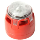 NOTIFIER - SIRENA/LAMP CONV. ROSSO LED BIANCO CWSS-RW-S5