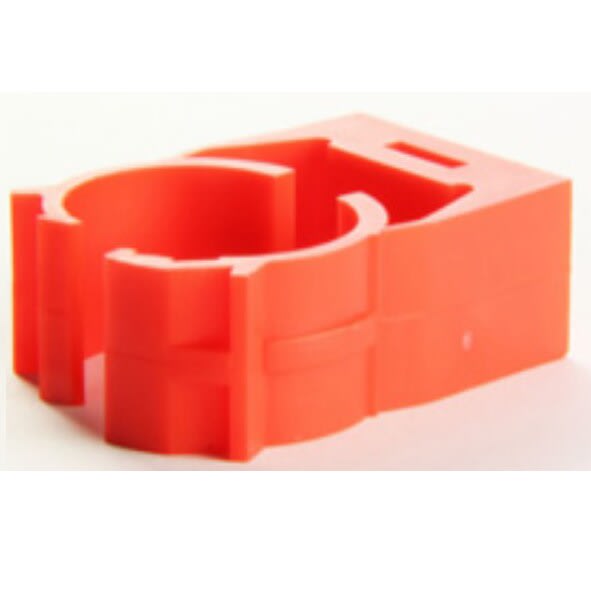 NOTIFIER - SUPPORTO ROSSO PER TUBI ABS 21MM