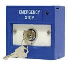 NOTIFIER - CHIAVE 2POS. SUPPORTO COLORE BLU