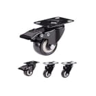 NOTIFIER - KIT WHEELS FOR RACK 19'