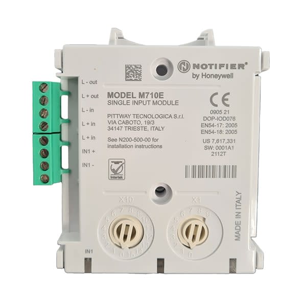 NOTIFIER - SINGLE INPUT MODULE - NOTIFIER M710E