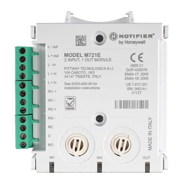 NOTIFIER - 2 INPUT 1 OUT MODULE - NOTIFIER
