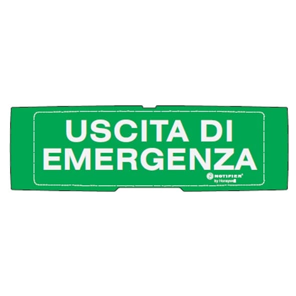 NOTIFIER - PELL. USCITA DI EMERGENZA FONDO VERDE