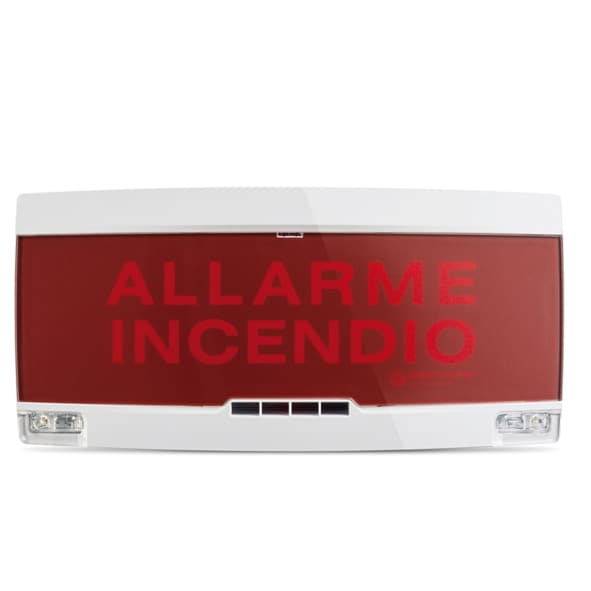 NOTIFIER - PAN. OTTICO ACUSTICO EN54-3 BIANCO PAN1-PLUS-EN3