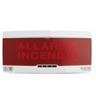 NOTIFIER - PAN. OTTICO ACUSTICO EN54-3/23 BIANCO PAN1-PLUS-W