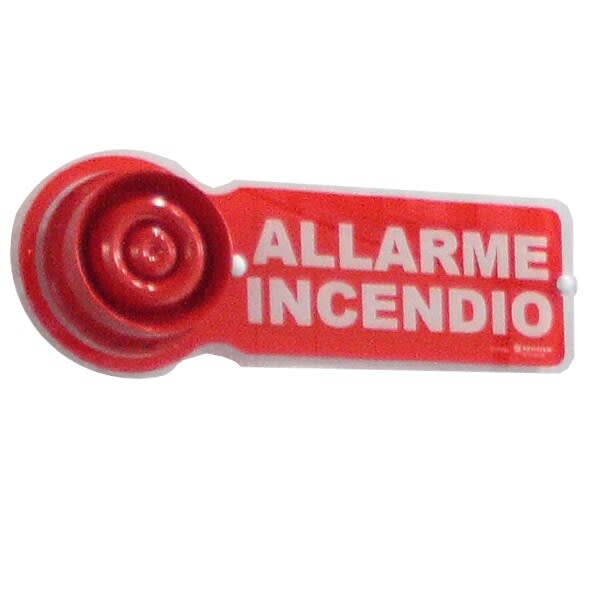 NOTIFIER - CARTELLO INDICATORE 5 PZ. PLEX-VAD