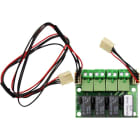 NOTIFIER - CENTR FIRE INDIRIZ SCHEDA 4 REL