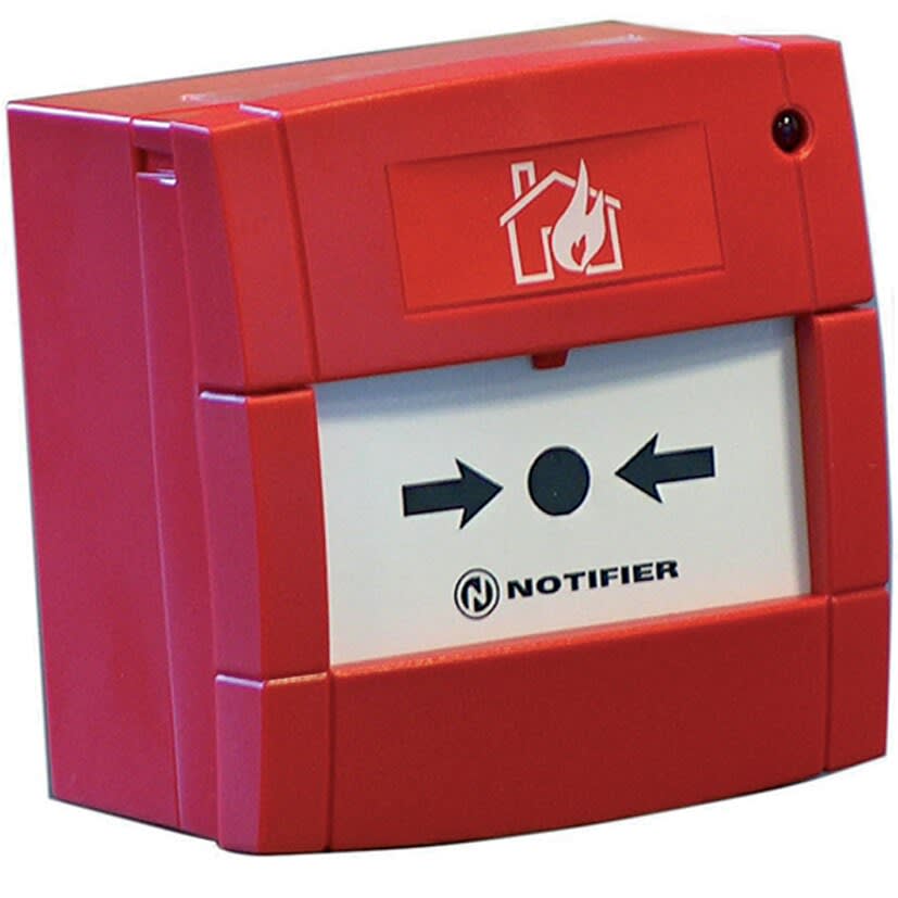 NOTIFIER - PUL. IND. ROTT. VETRO ISO. ROSSO