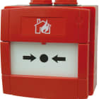 NOTIFIER - PUL. CONV. ROTT. VETRO IP67 ROSSO
