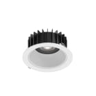 NOVALUX - NIK 32W 3K DALI 60 CRI90 BIA tondo riflettore bianco downlight LED per installazione incasso in controsoffitto, molle acciaio 5-15 mm, garanzia 5 anni. 107933.01