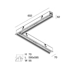 NOVALUX - LUCKY EVO C: LED ANG. 25W 4K BIA