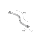 NOVALUX - Strip led con 2 connettori e cavo rgb, 10 pezzi. Connettore flessibile strip-strip, 10 pezzi, con 2 connettori e cavo di giunzione. 100976.99