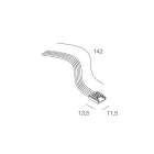 NOVALUX - Strip led con connettore e cavo rgb+w, 10 pezzi. Connettore cavo-strip, 10 pezzi, provvisto di cavo di alimentazione.