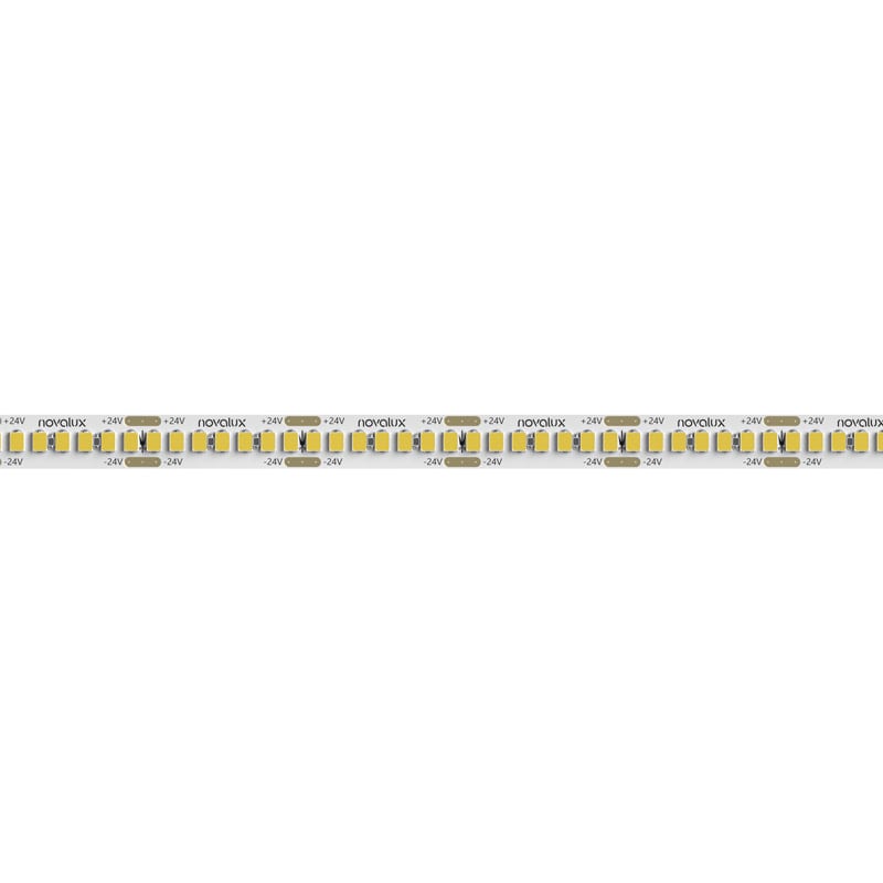 NOVALUX - STRIP LED IP65: 8,4W/M-24V-5M-4K HF C90