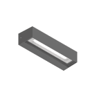 NOVALUX - TILE: PARETE 1X12W 3/3.5/4K IP65 GR.ANTR