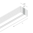 NOVALUX - L-16 SYS: LINEARE OPALE 2M N.5