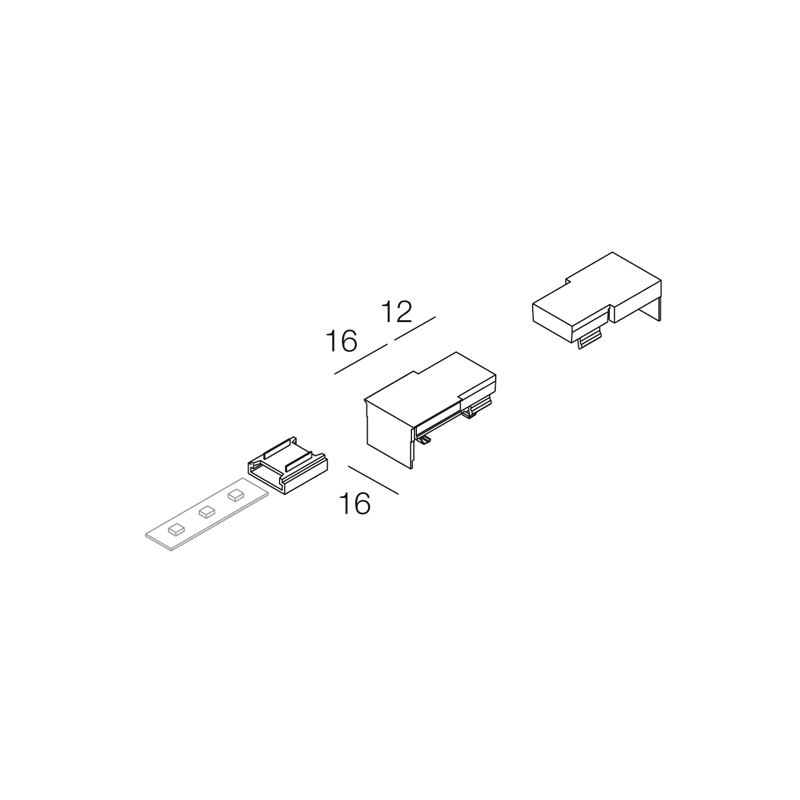 NOVALUX - L-16 SYS: K.GIUN.MOD-STRIP NE (KIT B)