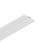 NOVALUX - L-16 evo lineare opale 2m, profilo per strip led tagliabile in opera, in cartongesso con profilo di alluminio integrato, garanzia 5 anni.