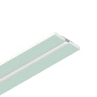 NOVALUX - L-16 evo lineare opale 2m hydro profilo per strip led tagliabile in opera in cartongesso con profilo di alluminio integrato garanzia 5 anni.