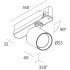 NOVALUX - GALA: 12W/350MA F14 3K ON-OFF BI 101878.01