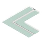 NOVALUX - l-16 evo angolare opale 305x305mm hydro profilo angolare 90° mini 305x305 hydro