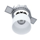 NOVALUX - well tondo bianco led 10w 500ma 4000k ip54 55° idoneo per controsoffitto spessore 5-15 mm