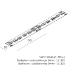 NOVALUX - STRIP CCT: 19,2W/M-24V-5M-3K-5.7K CRI90
