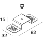 NOVALUX - P-30: KIT STAFFA PER INCASSO