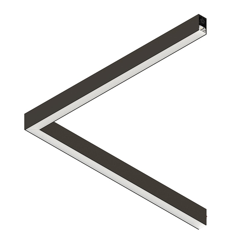 NOVALUX - LUCKY MINI: LED ANG. 23W 3K CAFFE L=823