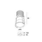 NOVALUX - KONE TND: LED 7W 3K 350MA 36 BIA