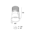 NOVALUX - KONE TND: LED 10W 3K 500MA F36 BRUNITO