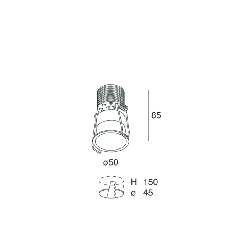 NOVALUX - KONE TND: LED 7W 2.7K 350MA F36 NE