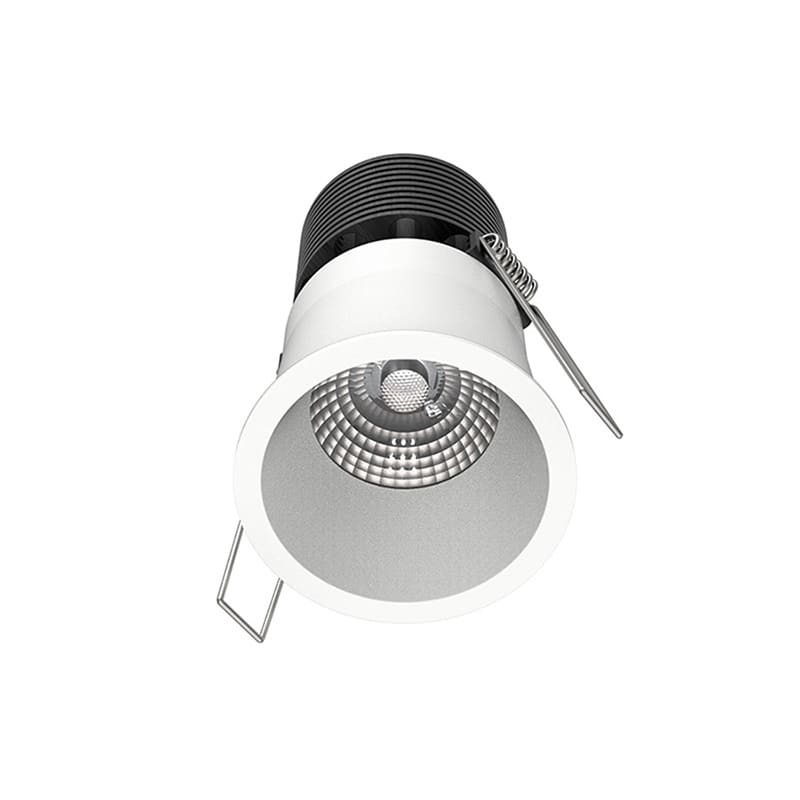 NOVALUX - Kone tondo bianco LED 10W 3000K 500mA 55° idoneo per controsoffitto spessore 5-30 mm IP20.