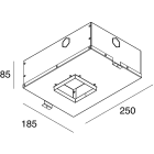 NOVALUX - PIX: CASSAFORMA PER PIX QUADRATO 103705.99