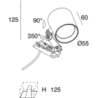 NOVALUX - GHOST EVO: FARETTO 12W 3K 14   CRI90 BIA 104044.01