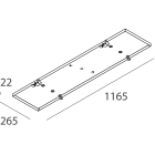 NOVALUX - SCHOOL: KIT INST.PLAFONE 1200X300