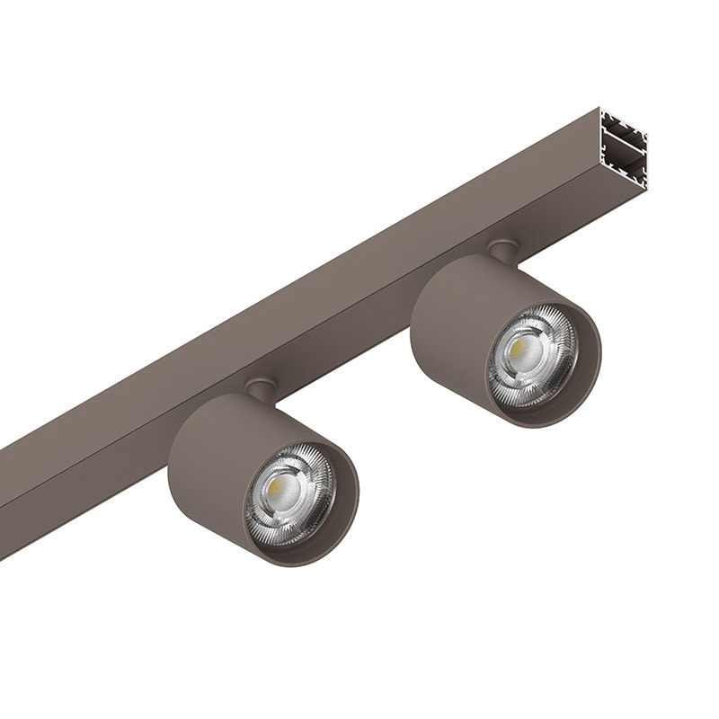 NOVALUX - P-30: SPOT 2X9W F14 4K CP PLAF/SOSP