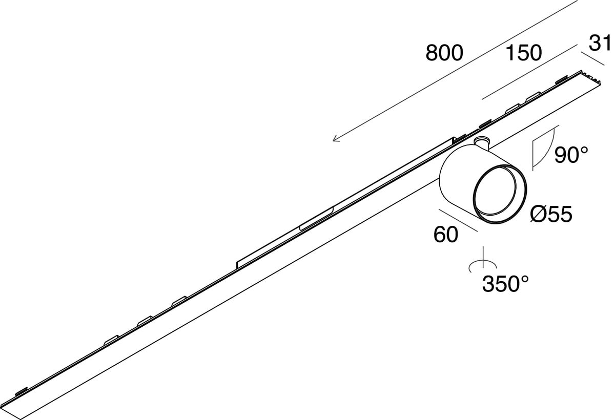 NOVALUX - P-30: COVER SPOT 2X9W F14 3K NE