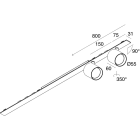NOVALUX - P-30: COVER SPOT 2X9W F34 3K BI