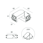 NOVALUX - P-30: SNODO 3P PER PCB/STRIP CAPP